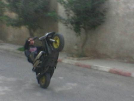 MOI AVEC UN MOTO ROKETE