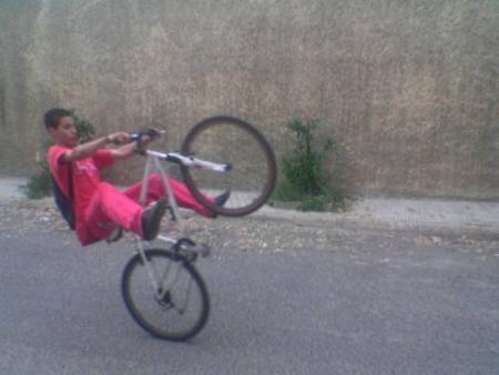 moi avec ma bicyclétte